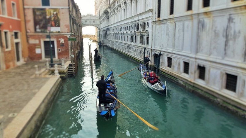 The canals of Venice