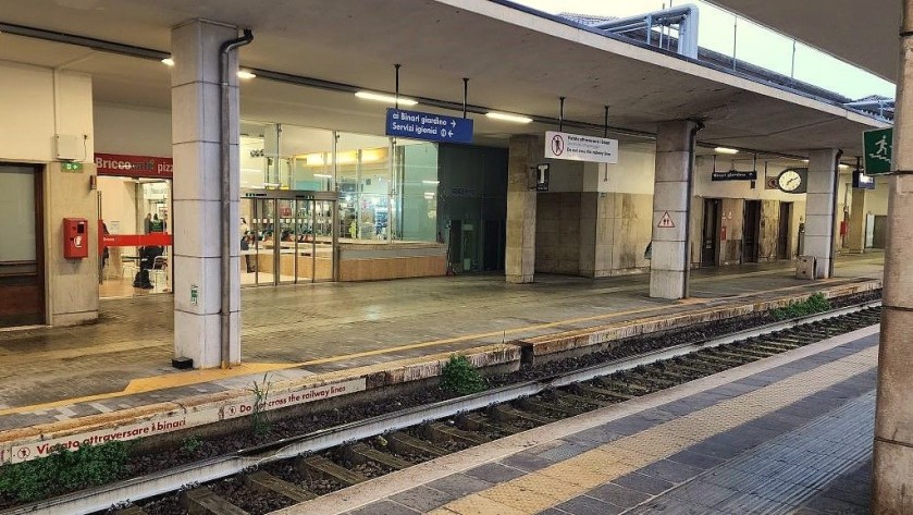 in Vicenza station