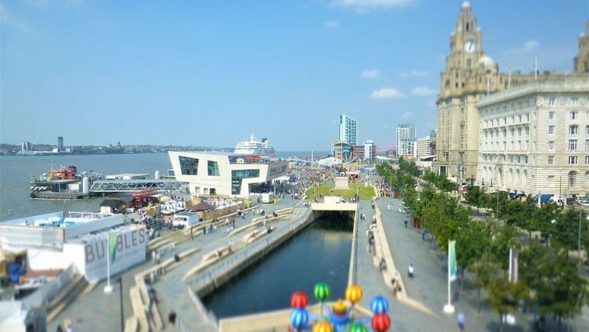 Liverpool on a day trip from London by train