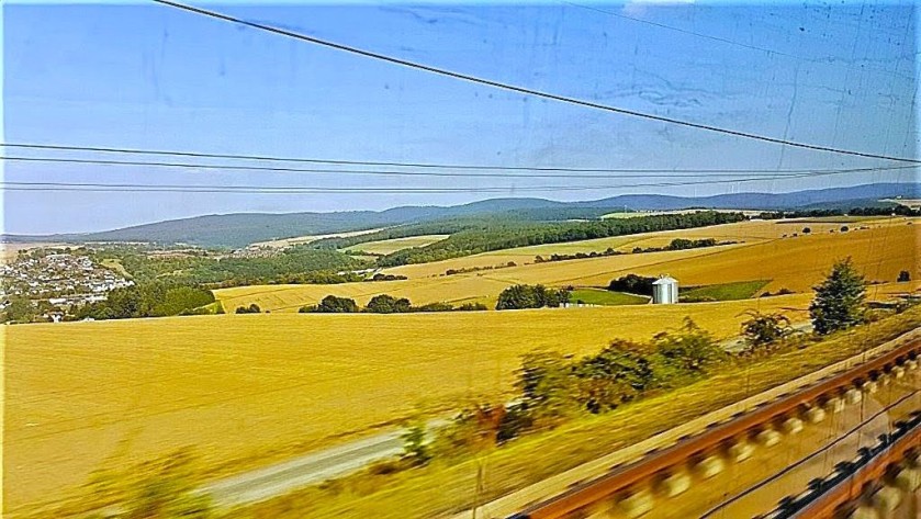 On the high speed line south of Siegburg / Bonn