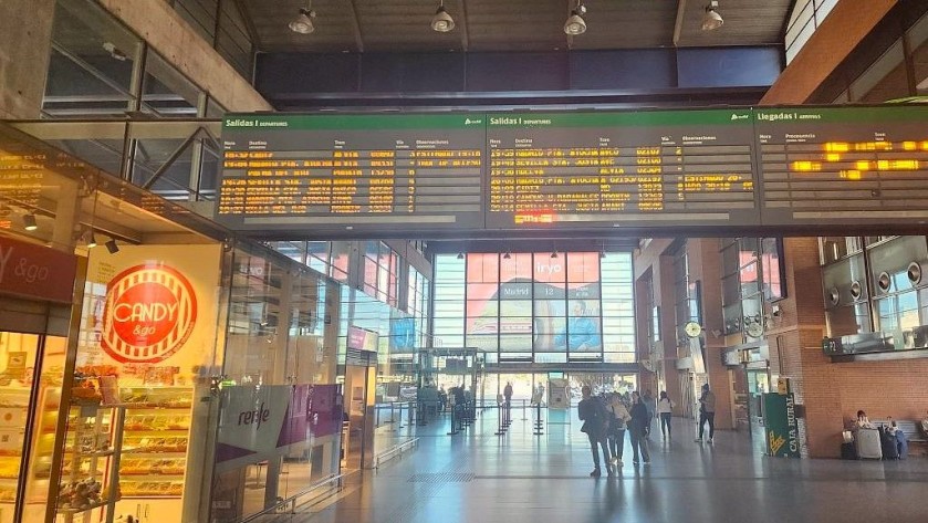 The main station hall