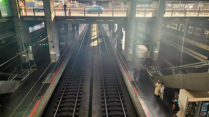 Arriving by train in Cordoa