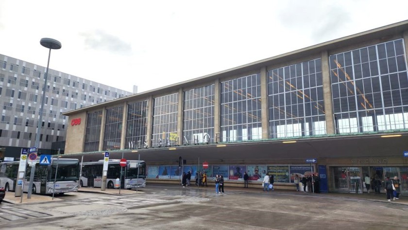 At Wien West station