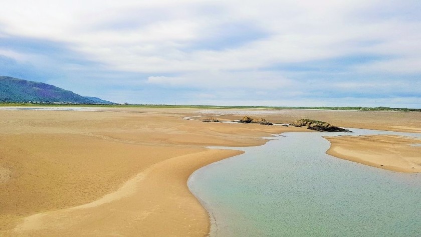 From a train on the Cambrian railway