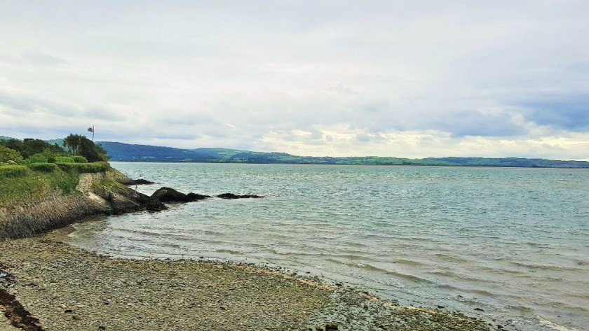 From a train on the Cambrian railway