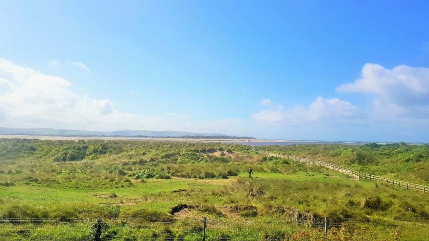 From a train on the Cambrian railway