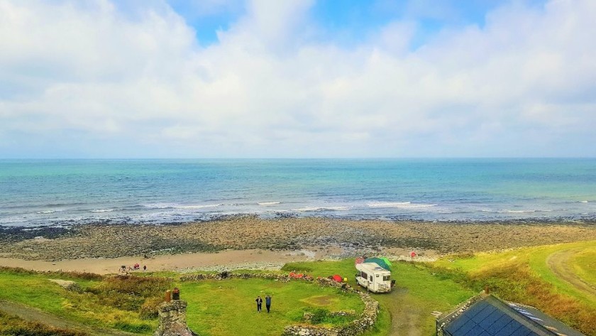 From a train on the Cambrian railway