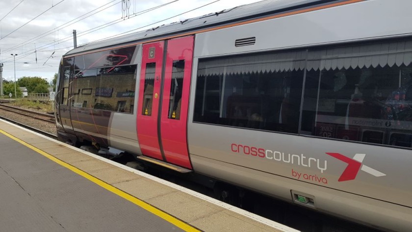 A CrossCountry Turbostar train at Ely