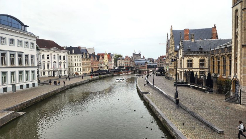 Gent / Ghent is an easy day trip by train from Rotterdam