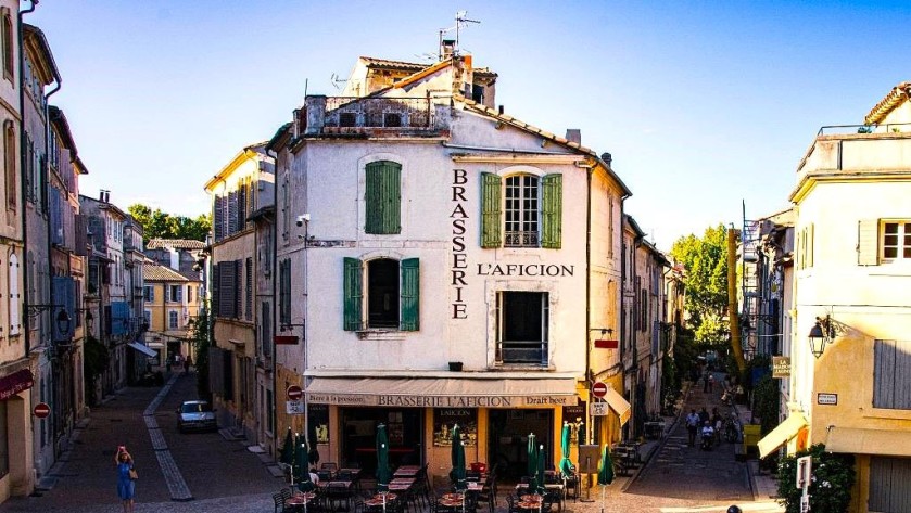 To Arles by train from Marseille