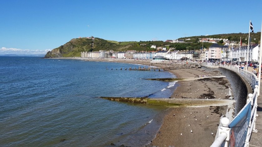 to Aberystwyth by train