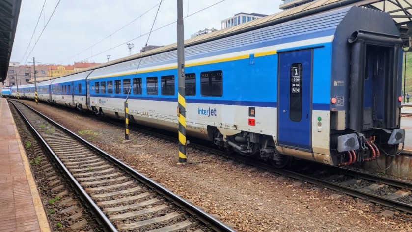 An Interjet train