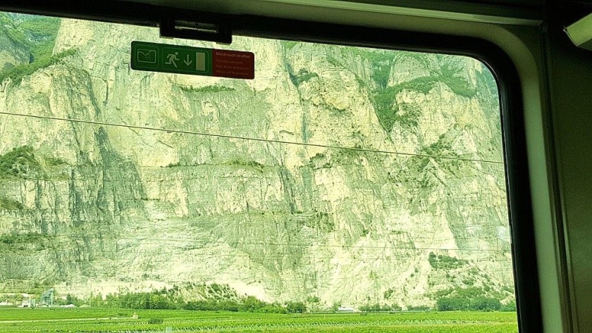 On the train from Innsbruck to Verona