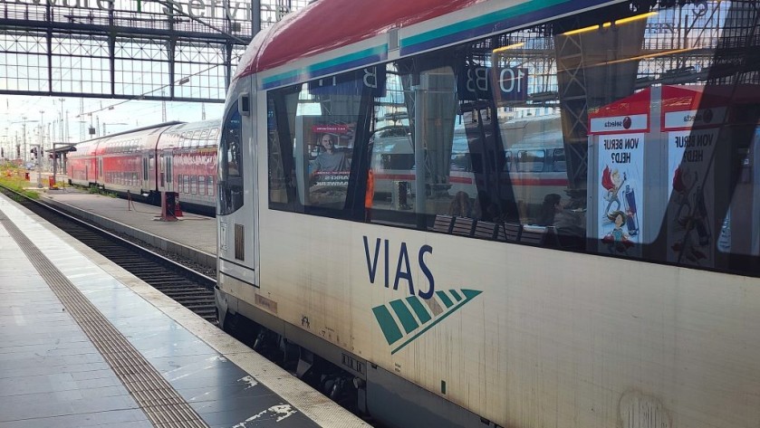 Regio trains in Frankfurt (Main) Hbf