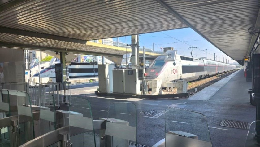 TGV trains at the Gare De Lyon