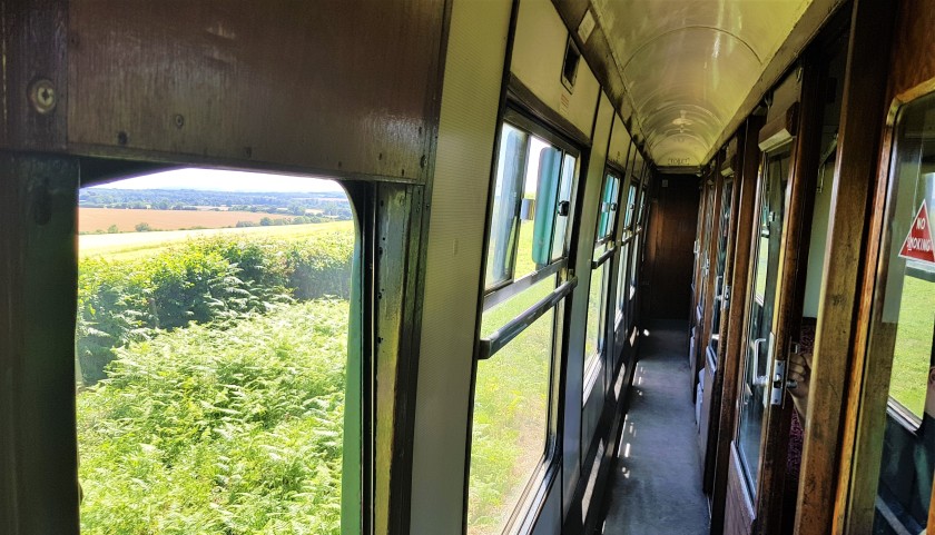 The delightful ride on The Watercress Line