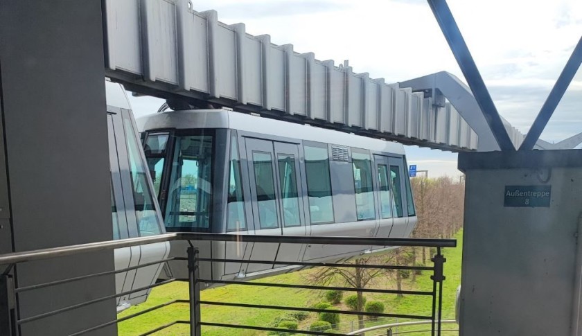 The Skytrain at Dusseldorf Airport