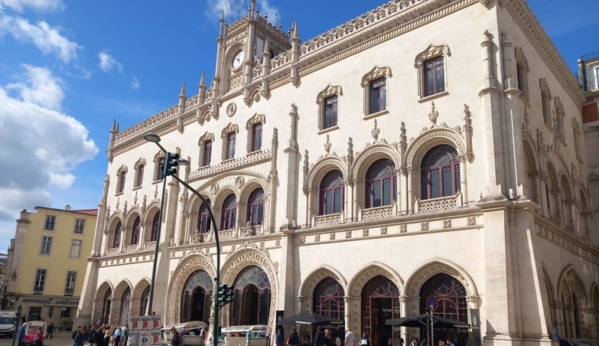 Rossio station in Lisbon