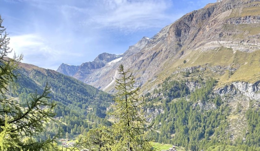 Between Findelbach and Riffelalp