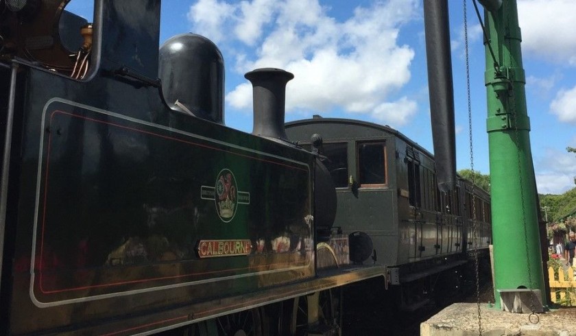 Step back in time on the IOW steam railway