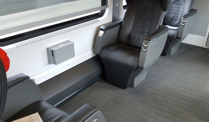 Business Class on an OBB Railjet