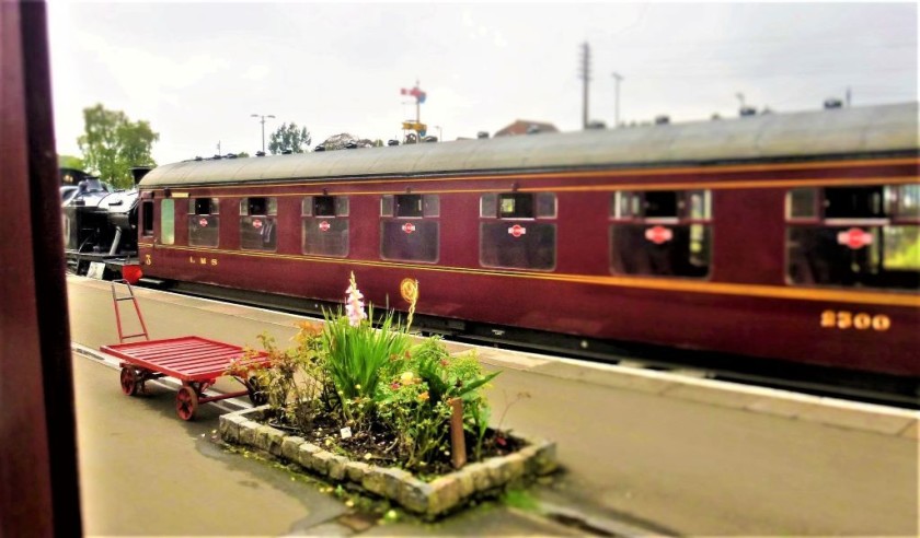 The Severn Valley station in Kidderminster is right beside the mainline station