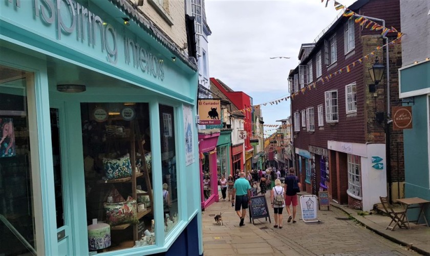 The Old High Street is the hub of The Creative Quarter