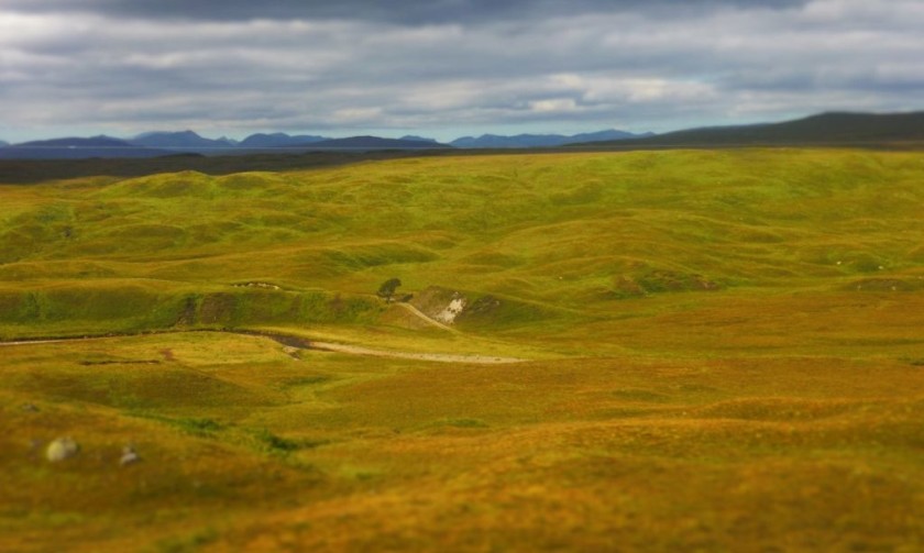 Crossing the wild desolation of Rannoch Moor