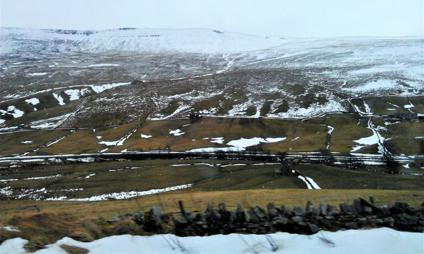 Much of the Leeds to Carlisle journey is above the tree line