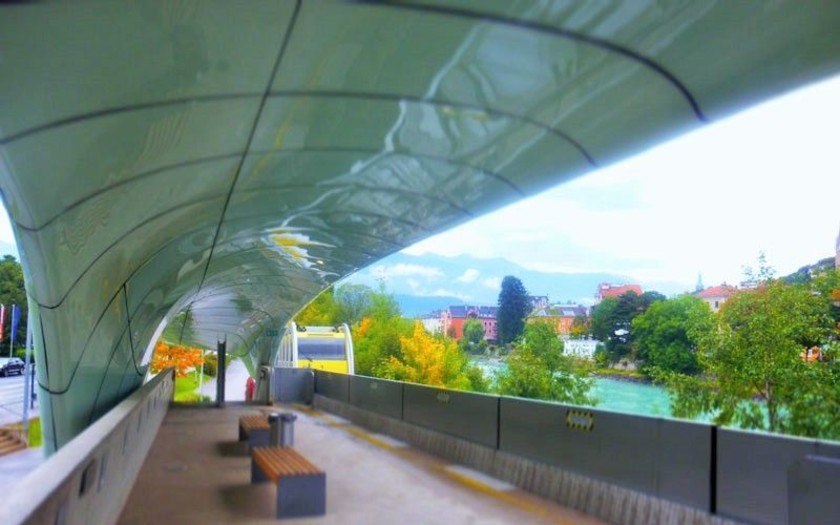 Ride the Hungerburgbahn in Innsbruck