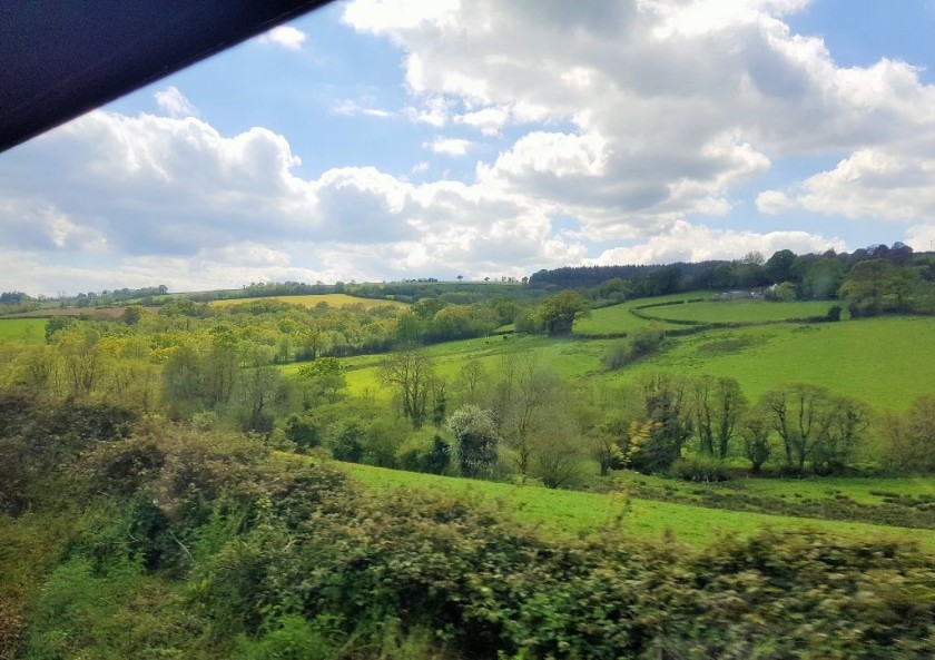 Travelling through beautiful Devon