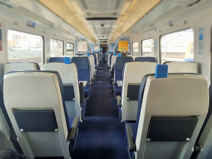The refreshed Standard Class interior