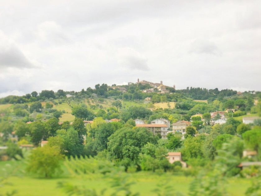 Between Foligno and Ancona