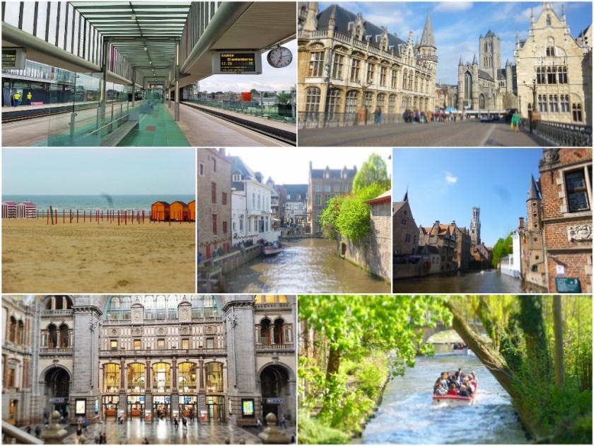 Use beautiful Gent as a base for exploring Belgium by train