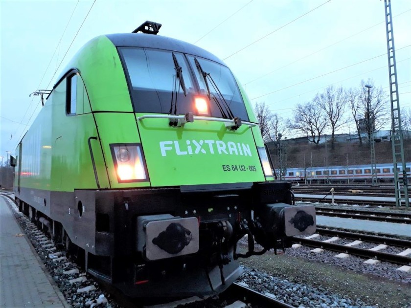 FlixTrains are propelled by its locomotives