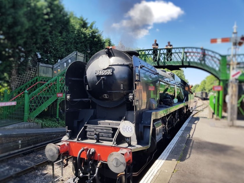 Riding the Watercress Line