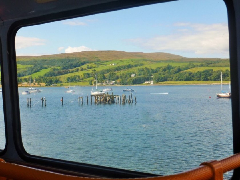 On the bus around Bute