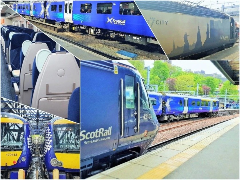 Most of ScotRail's trains are either new or have been refurbished