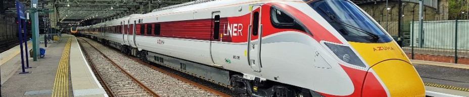 These new Azuma trains have recently been put into service by LNER