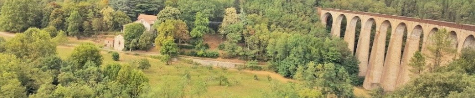 Bridge over a valley