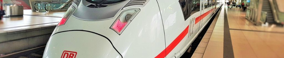 To and from German airports by train