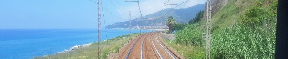 On the train from Rome and Naples to Sicily