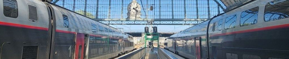 On the platform in Bordeaux-St-Jean