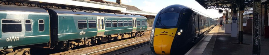 GWR trains at Worcester