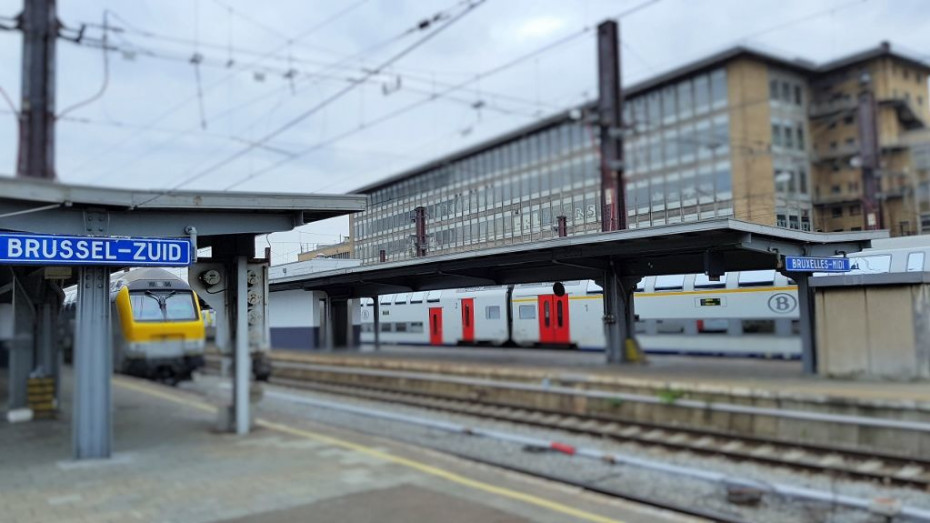 Arriving by non Eurostar trains at Bruxelles-Midi