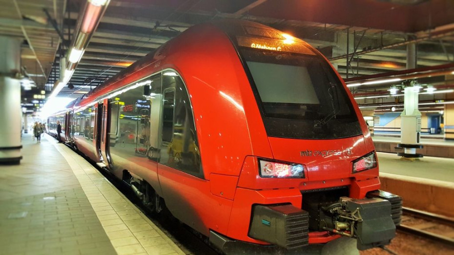 A MTR Express at Stockholm Central