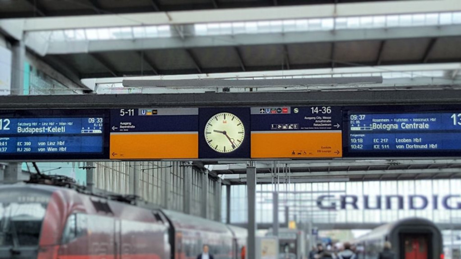 Munchen Hbf is a  hub for international trains