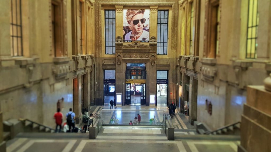You don't have to use one of the beautiful staircases in Milano Centrale to exit the station or access the trains