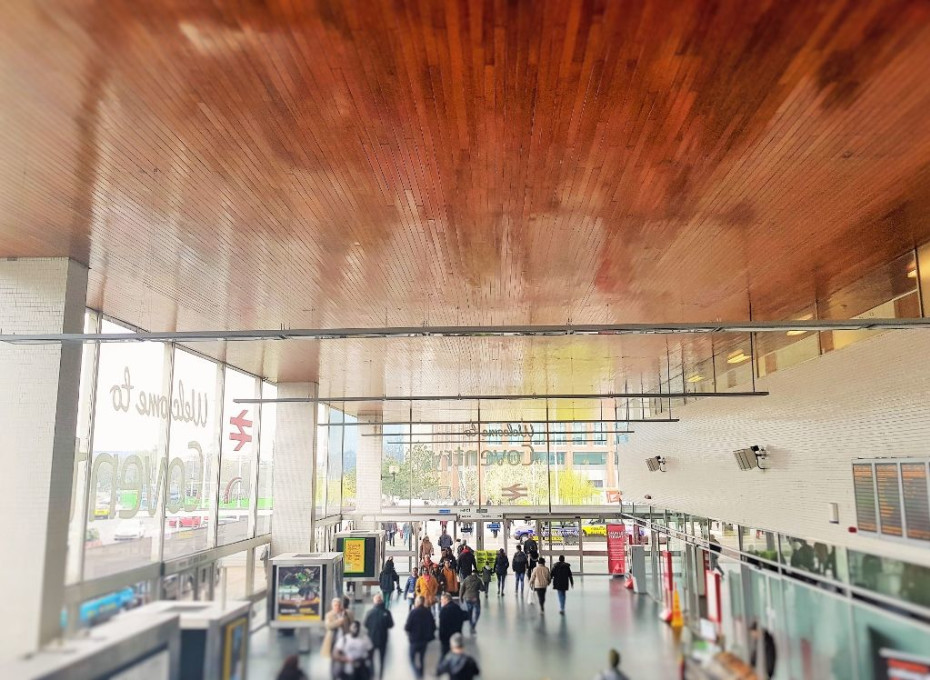 This is the current main hall at Coventry station