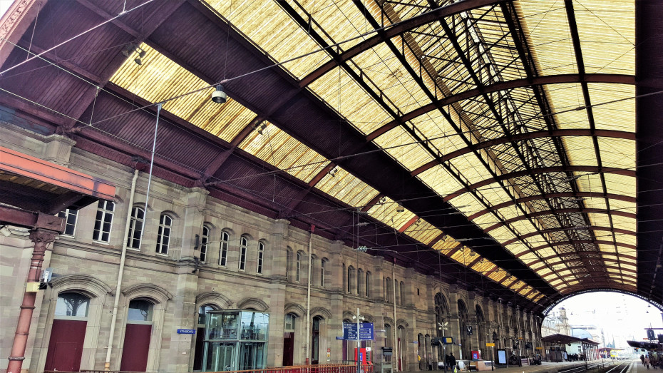 The main station in Strasbourg merits its National Monument status